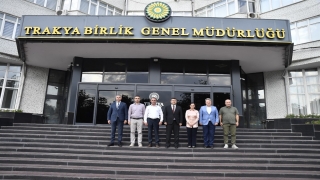 Edirne Valisi Kırbıyık’tan Trakya Birlik’e ziyaret