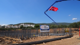 Edremit’te 13 derslikli okulun temeli atıldı