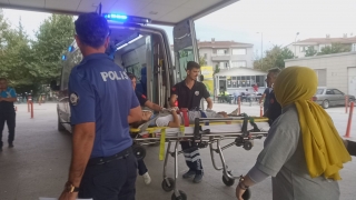 Bursa’da otomobilin çarptığı 10 yaşındaki bisikletli çocuk yaralandı