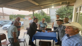 Kırklareli Valisi Ekici, köy ziyaretlerini sürdürüyor