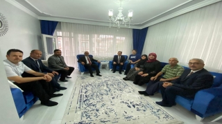 Kırklareli Valisi Ekici, şehit ailelerini ziyaret etti