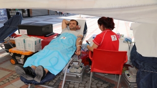 Edirne’de kan bağışı kampanyası düzenlendi