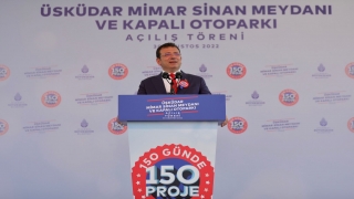Üsküdar Mimar Sinan Meydanı ve Zemin Altı Otoparkı törenle açıldı