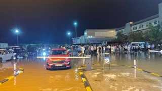 GÜNCELLEME 2 Kapıkule Gümrük Sahası’nı su bastı