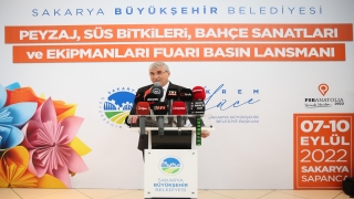 5. Sakarya Peyzaj, Süs Bitkileri ve Bahçe Sanatları Fuarı, 710 Eylül’de düzenlenecek