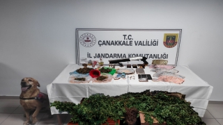 Çanakkale’deki uyuşturucu operasyonunda 2 şüpheli yakalandı 