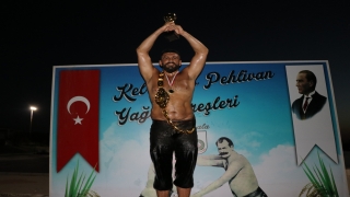 Kel Aliço Pehlivanı Anma Yağlı Güreşleri’nin başpehlivanı Hasan Cengiz oldu