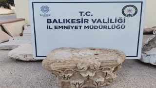 Balıkesir’de tarihi eser operasyonunda 1 şüpheli yakalandı