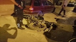 Bursa’da çaldığı motosiklet ile kaçmaya çalışan şüpheli kovalamacanın ardından yakalandı