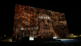 Troya Müzesi’nde ”3D Mapping” gösterimi yapıldı