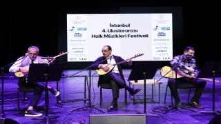 İstanbul 4. Uluslararası Halk Müzikleri Festivali başladı