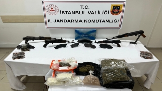 İstanbul’da Jandarmadan uyuşturucu operasyonu