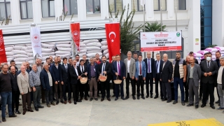 Yalova’da çiftçilere 135 ton buğday ve arpa tohumu dağıtıldı