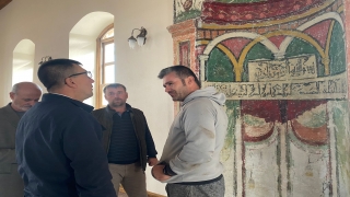 Bakacak köyündeki tarihi caminin restorasyonunda sona yaklaşıldı