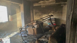 Kocaeli’de evde çıkan yangın hasara neden oldu
