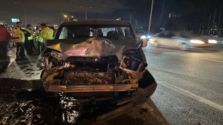 Kocaeli’de zincirleme trafik kazasında 2 kişi yaralandı