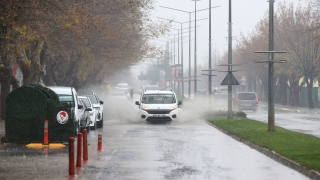 Kırklareli’nde sağanak etkili oldu