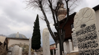 Edirne’de Hasan Sezai Dergahı haziresindeki mezar taşları onarıldı