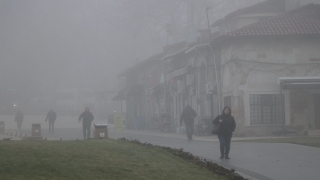 Edirne’de sis etkili oluyor