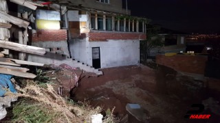Kocaeli'de toprak kayması nedeniyle bir bina boşaltıldı