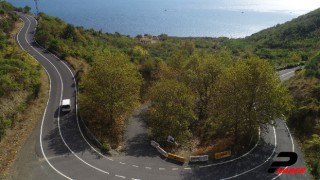 Ganos Dağı eteklerindeki ormanlar sonbaharda görsel şölen sunuyor