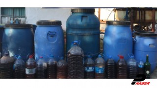 Kırklareli’nde 760 litre sahte içki ele geçirildi
