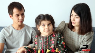 Türkmen aile çocuklarının tedavisi için Türkiye’yi tercih etti