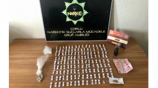 Çorlu’da uyuşturucu operasyonunda 1 kişi gözaltına alındı