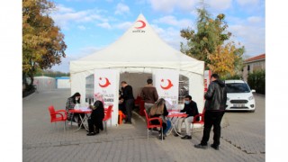 Edirne’de Türk Kızılaya kan bağışı seferberliği büyük ilgi gördü