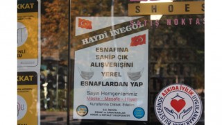İnegöl’de yerel işletmelerin desteklenmesi için kampanya başlatıldı