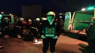 Kalp krizinden hayatını kaybeden polis memurunun cenazesi Osmaneli’nde toprağa verildi