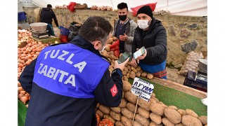 Tuzla’da pazarcılara HES kodu sorgulaması