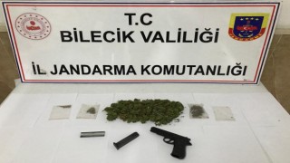 Bilecik’te jandarmadan uyuşturucu operasyonu