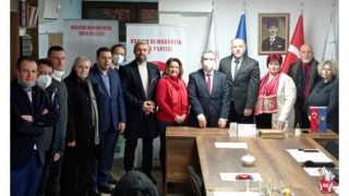 Rektör Tabakoğlu Kosova Demokratik Türk Partisi’ni ziyaret etti