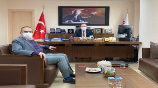 Tekirdağ BİK Müdürü Karakaya, Vergi Dairesi Başkanı Taşkıran’ı ziyaret etti