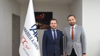 AK Parti Bursa Milletvekili Ahmet Kılıç, Anadolu Ajansını ziyaret etti