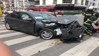 Kırklareli’nde trafik kazası: 1 yaralı