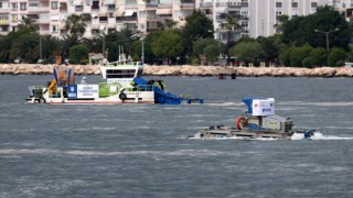Gemlik Körfezi’nde müsilaj temizliği seferberliği başlatıldı