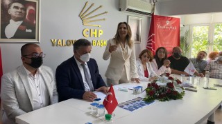 CHP Kadın Kolları Genel Başkanı Nazlıaka, Yalova’da ”YaşamHak Projesi” tanıtım toplantısına katıldı