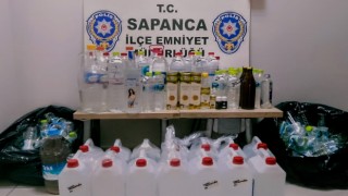Sakarya’da sahte içki operasyonu