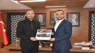 AA Bursa Bölge Müdürü Aksoy’dan MHP Bursa İl Başkanlığı’na ziyaret