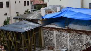 Sındırgı ilçesinde Osmanlı dönemine ait hamam restore ediliyor