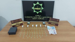 Tekirdağ’da uyuşturucu operasyonunda 3 kişi gözaltına alındı