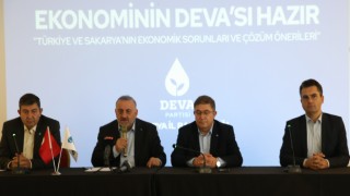 DEVA Partisi Genel Başkan yardımcıları, Sakarya’da basın mensuplarıyla buluştu
