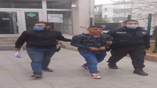 Edirne’de dükkandan çanta ve para çalan hırsızlık zanlısı tutuklandı