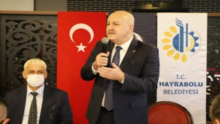 Hayrabolu Belediye Başkanı İnan, muhtarlarla buluştu