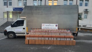 Kocaeli’de düzenlenen operasyonda 6 bin 820 litre kaçak etil alkol ele geçirildi