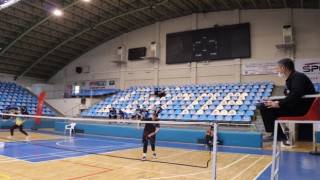 Edirne’de badminton müsabakaları yapıldı
