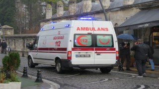 Kırklareli’nde motosikletten düşen sürücü yaralandı