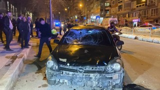 Edirne’de otomobille çarpışan motosikletin sürücüsü ağır yaralandı